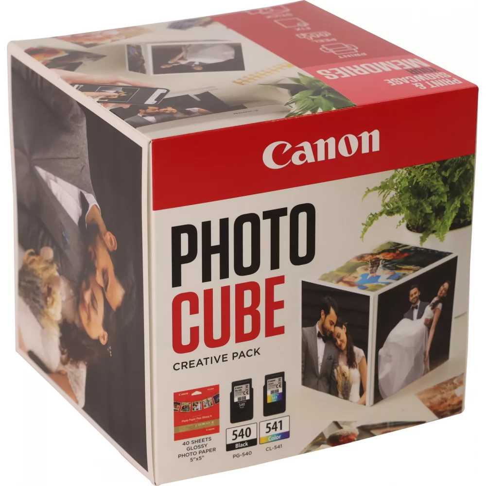 CANON PG-540/CL-541 Photo Cube fehér-rózsaszín EREDETI