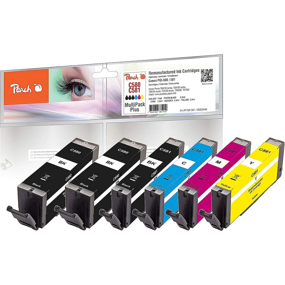 CANON PGI-580 / CLI-581 MULTI Plus (Peach) (utángyártott)
