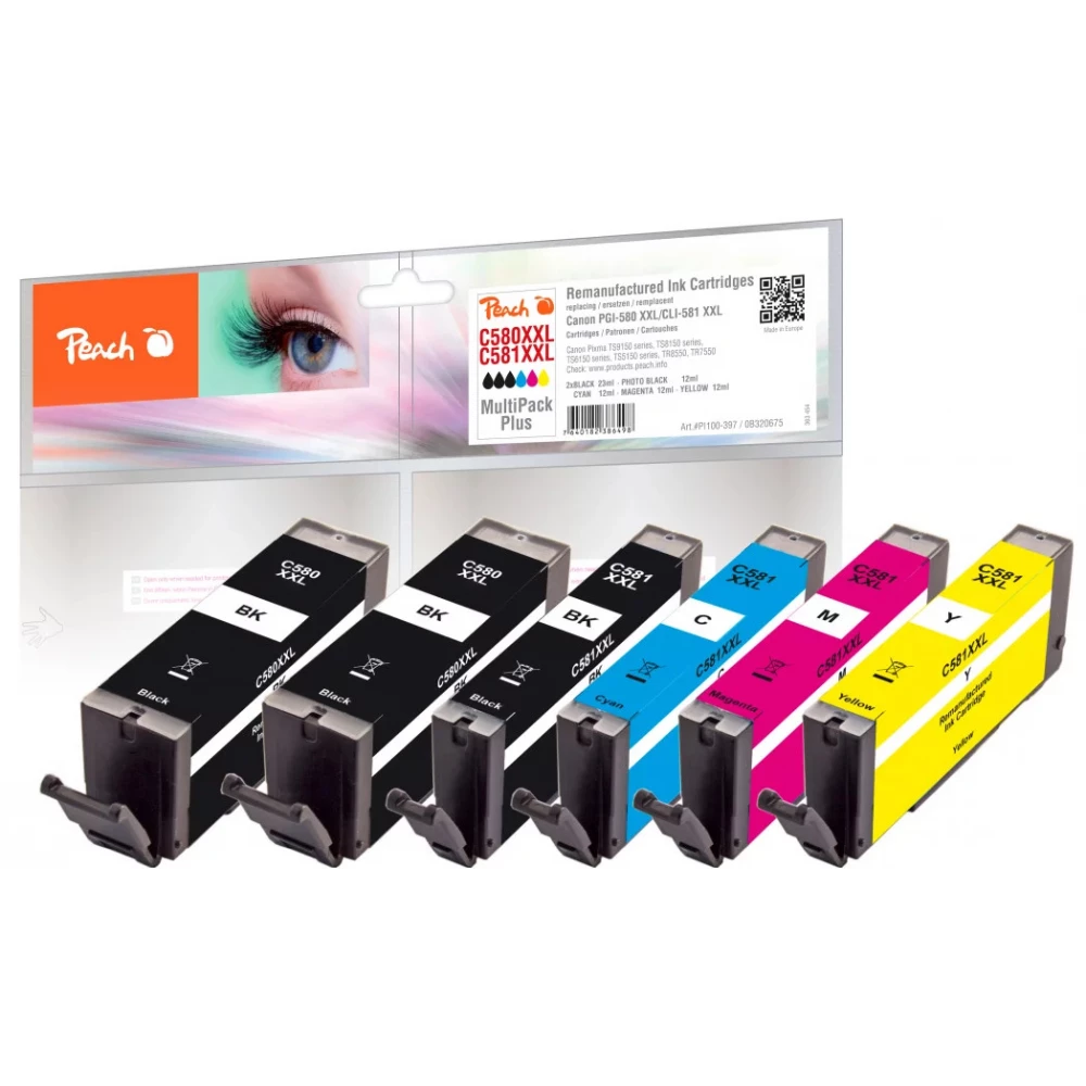 CANON PGI-580 / CLI-581 XXL MULTI Plus (Peach) (utángyártott)