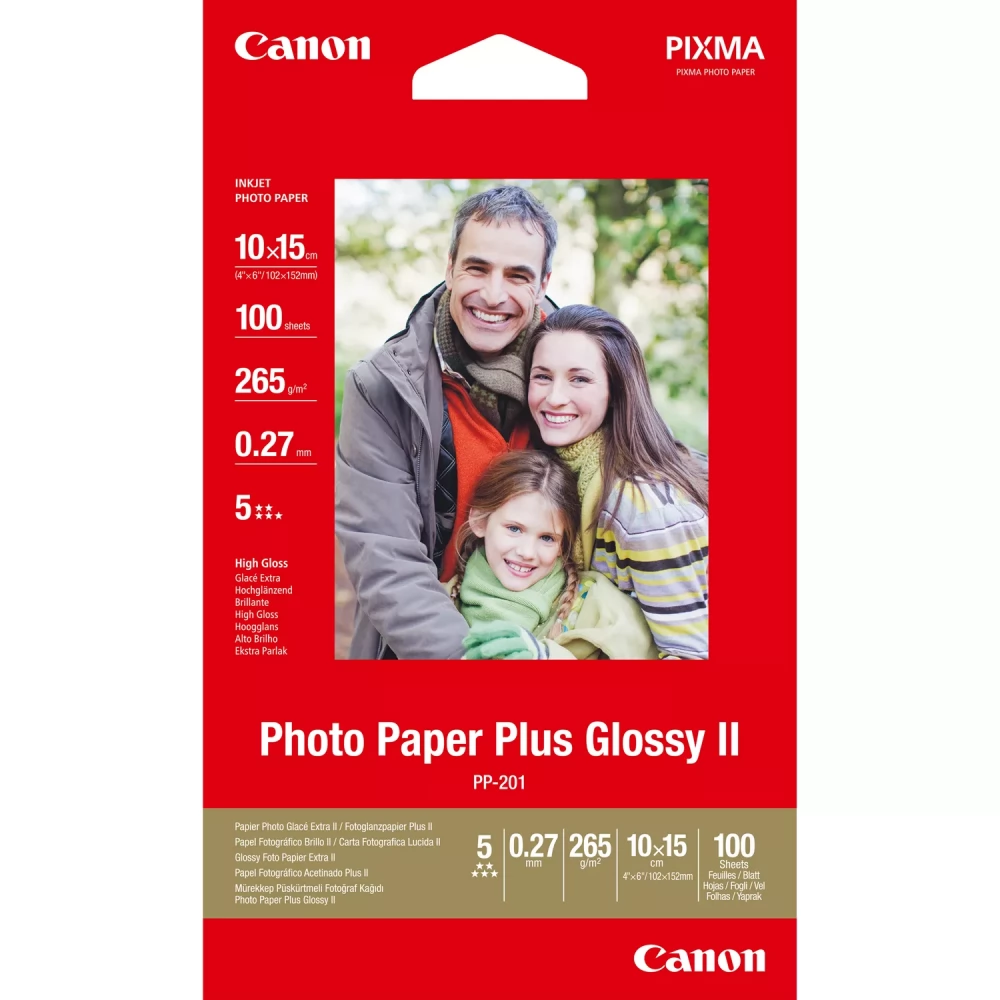 CANON PP-201 fényes fotópapír 10cm x 15cm (100 lap)