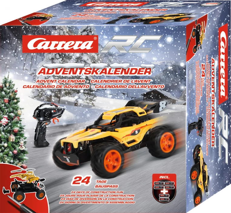 CARRERA-TOYS Buggy távirányítós terepjáró adventi naptár