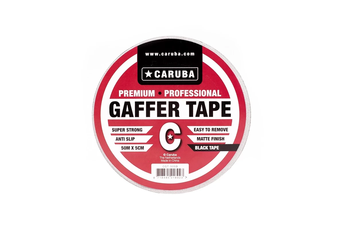 CARUBA Gaffer Tape ragasztószalag 50m x 5cm fekete