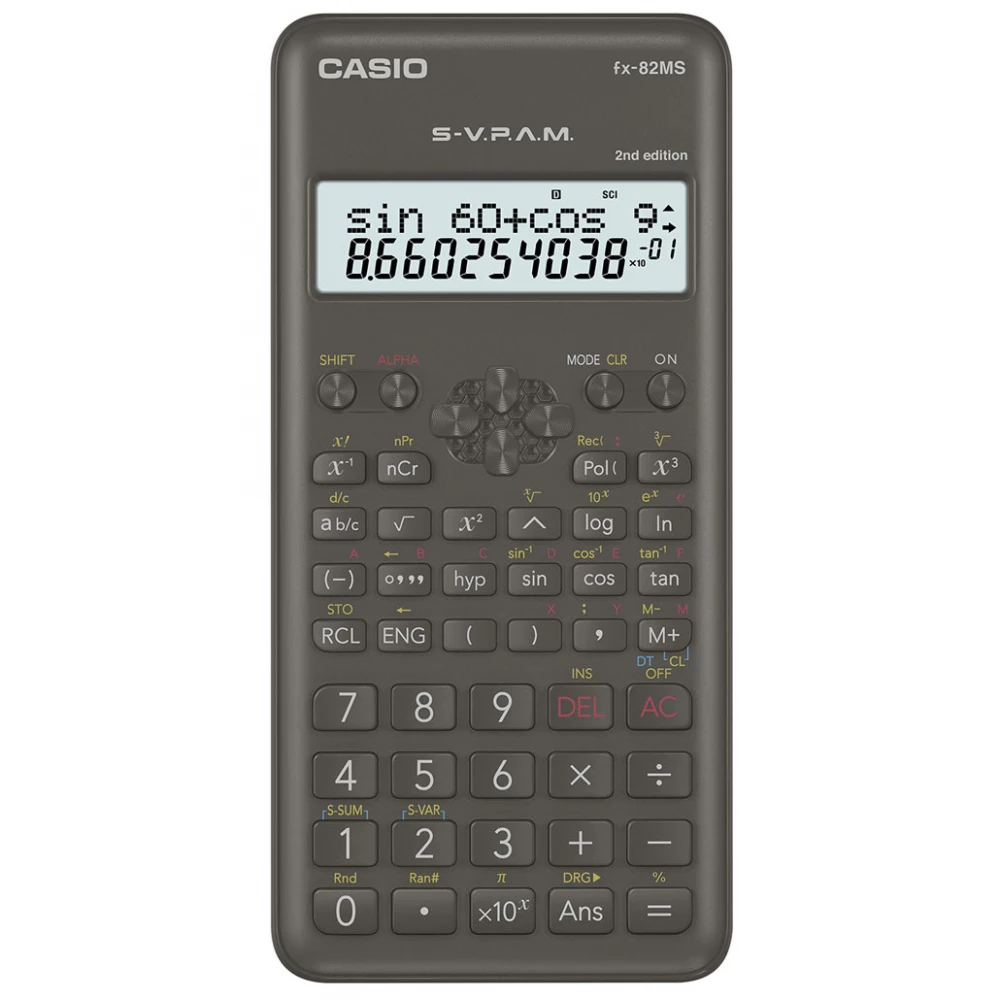 CASIO FX 82 MS 2E számológép