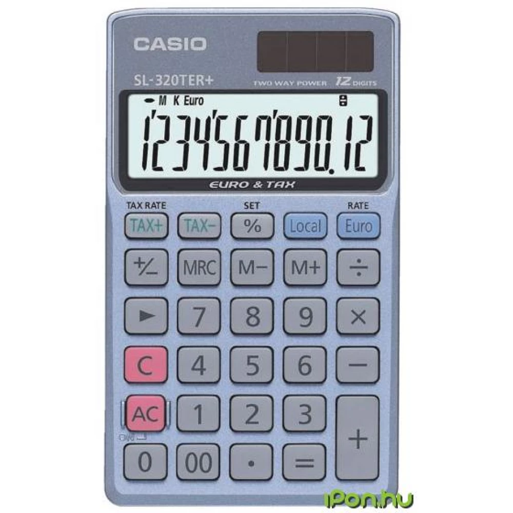 CASIO SL-320TER+ Szürke