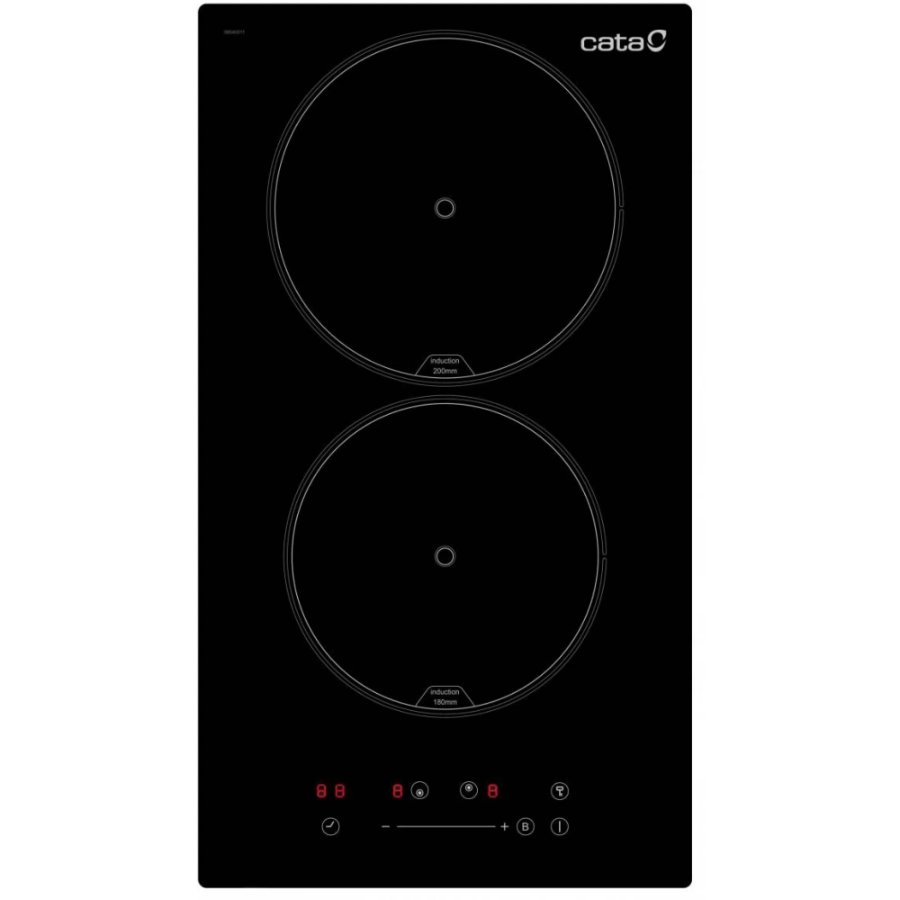CATA 08003405 ISB-3102 BK/A Domino Főzőlap indukciós beépíthető 3500 E fekete