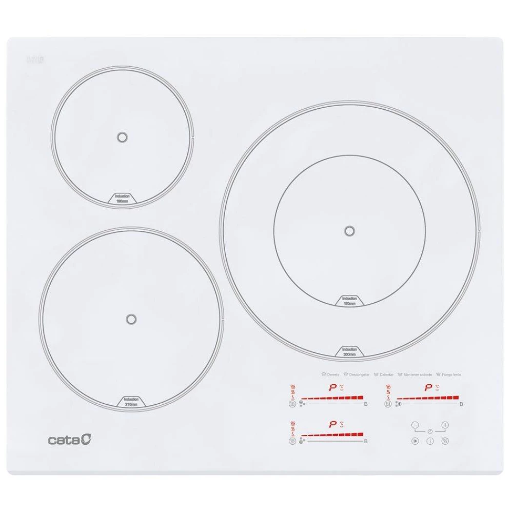 CATA Beépíthető indukciós főzőlap INSB-6030 WH fehér HOB2HOOD