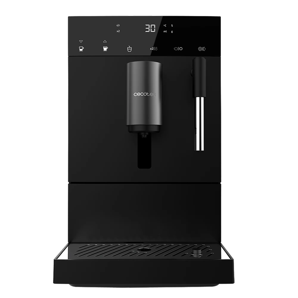 CECOTEC 01637 Cremmaet Compact Steam szuperautomata Kávéfőző Fekete