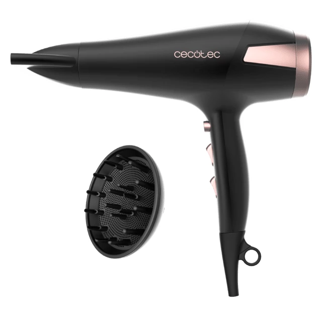 CECOTEC Bamba IoniCare 4398 Elegance fekete-rózsaszínarany