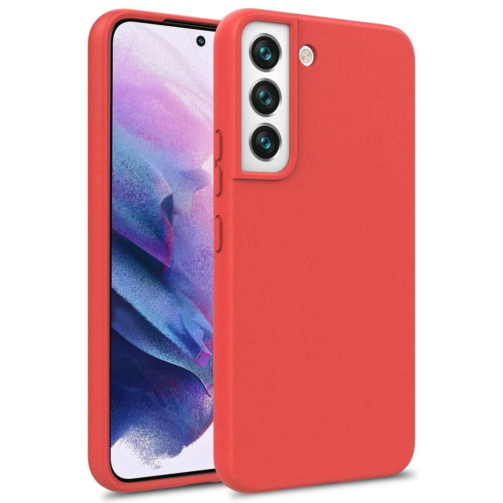 CELLECT GoGreen Bio tok iPhone 15 Pro piros