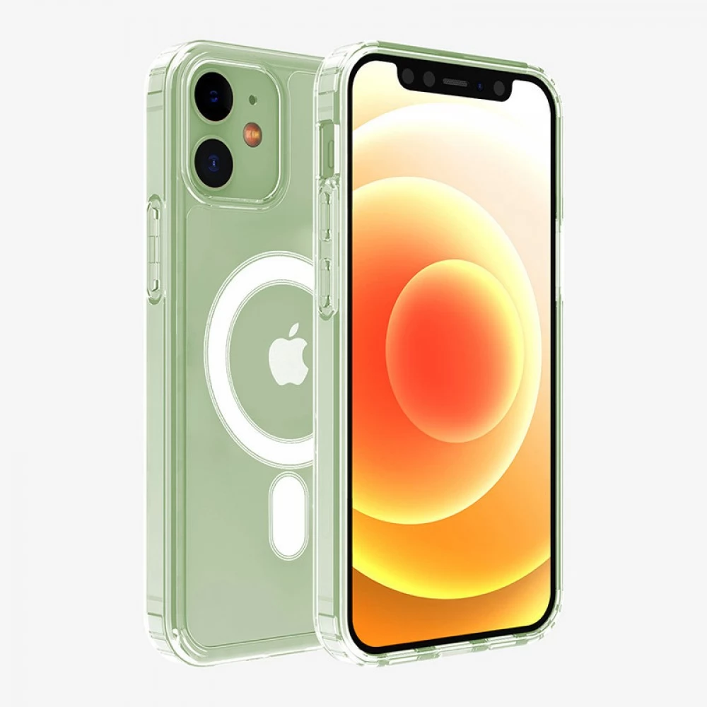 CELLECT Mágneses tok TPU + PC iPhone 13 Pro Max átlátszó