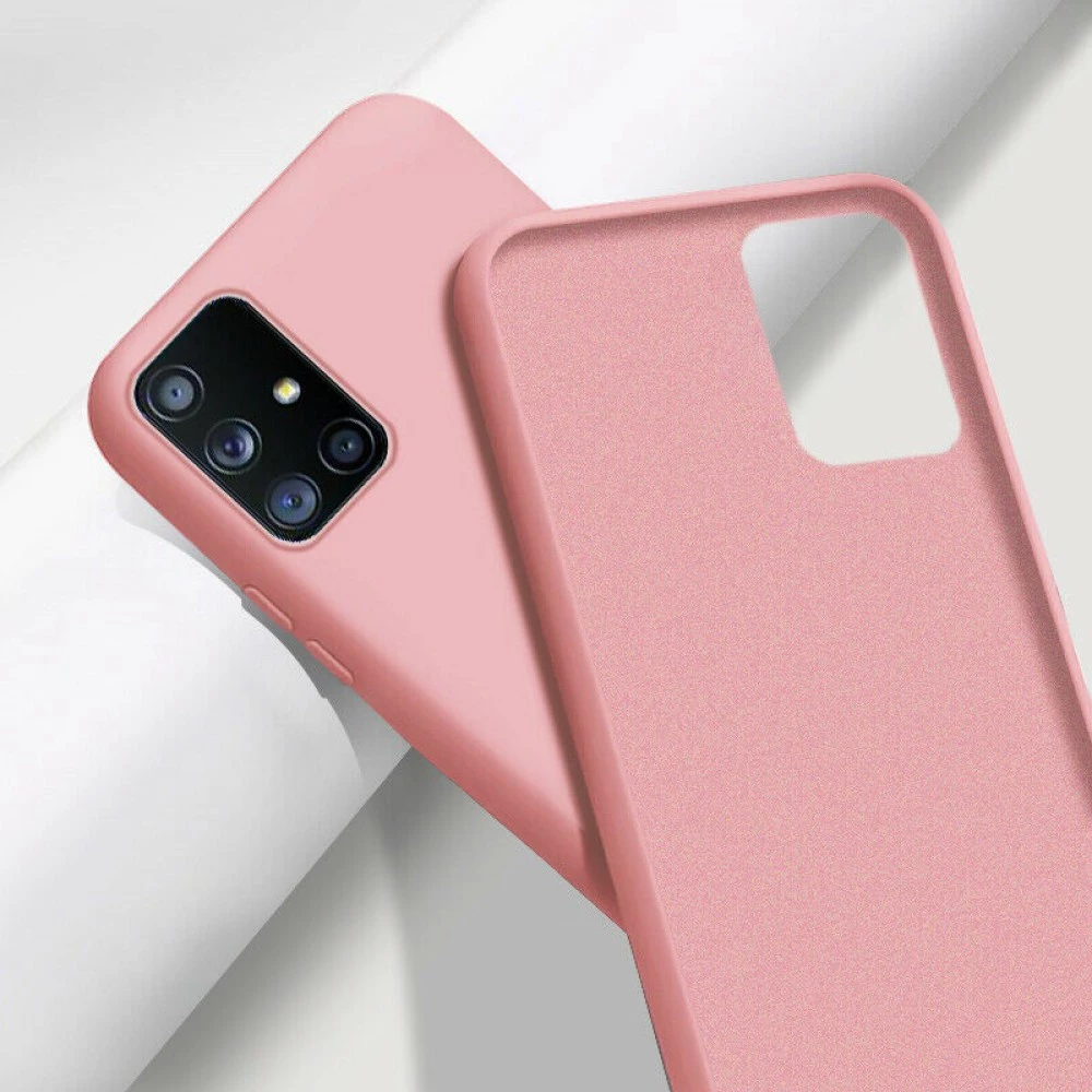 CELLECT Prémium szilikon tok Realme 8 Pro rózsaszín