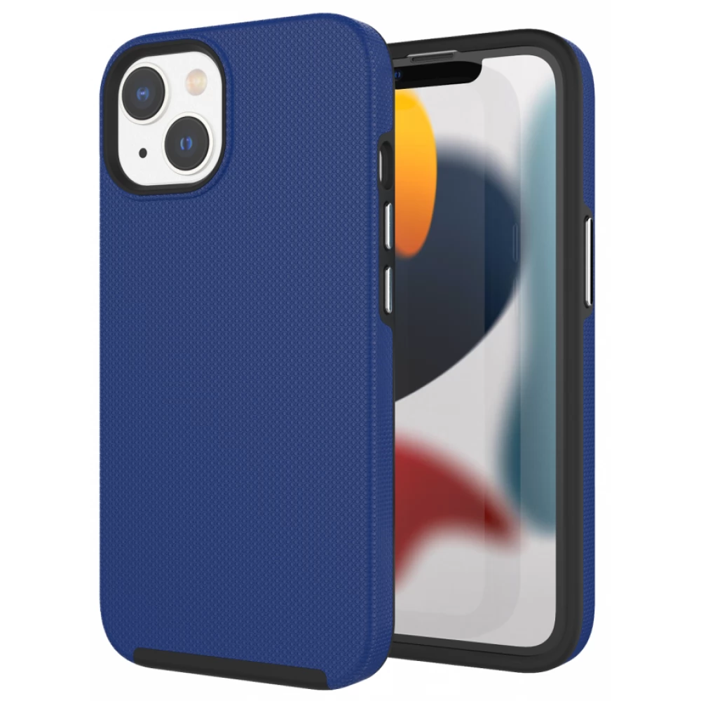 CELLECT TPU+PC Ütésálló hátlaptok iPhone 14 kék