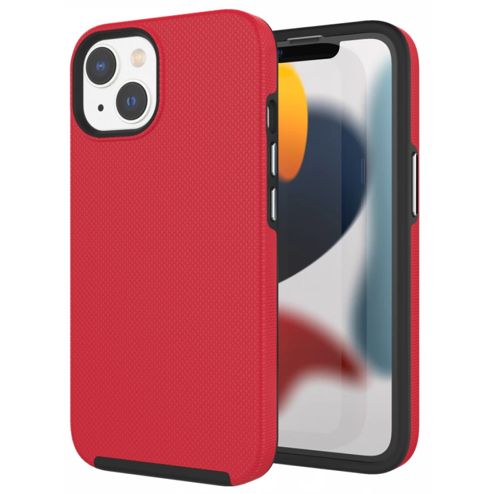 CELLECT TPU+PC Ütésálló hátlaptok iPhone 14 piros