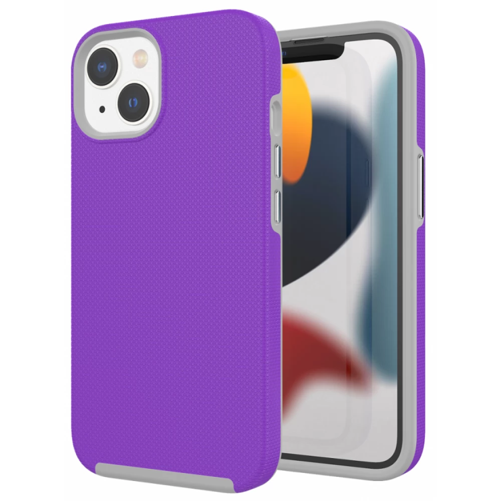 CELLECT TPU+PC Ütésálló hátlaptok iPhone 14 Pro Max lila