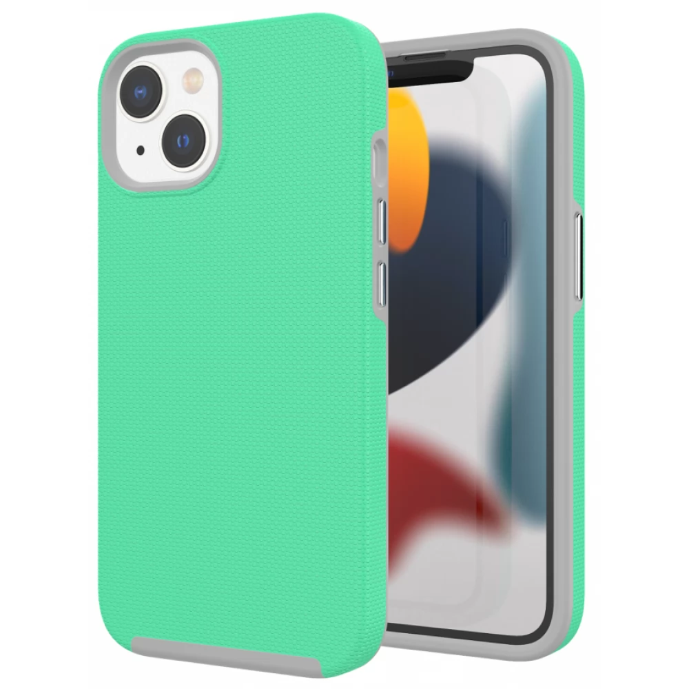 CELLECT TPU+PC Ütésálló hátlaptok iPhone 14 Pro Max türkiz