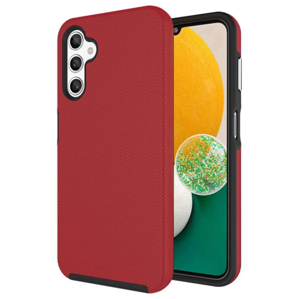 CELLECT TPU+PC Ütésálló hátlaptok Samsung Galaxy A14 5G/4G piros