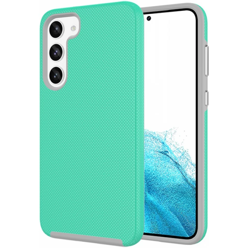 CELLECT TPU+PC Ütésálló hátlaptok Samsung Galaxy S23 Plus türkiz