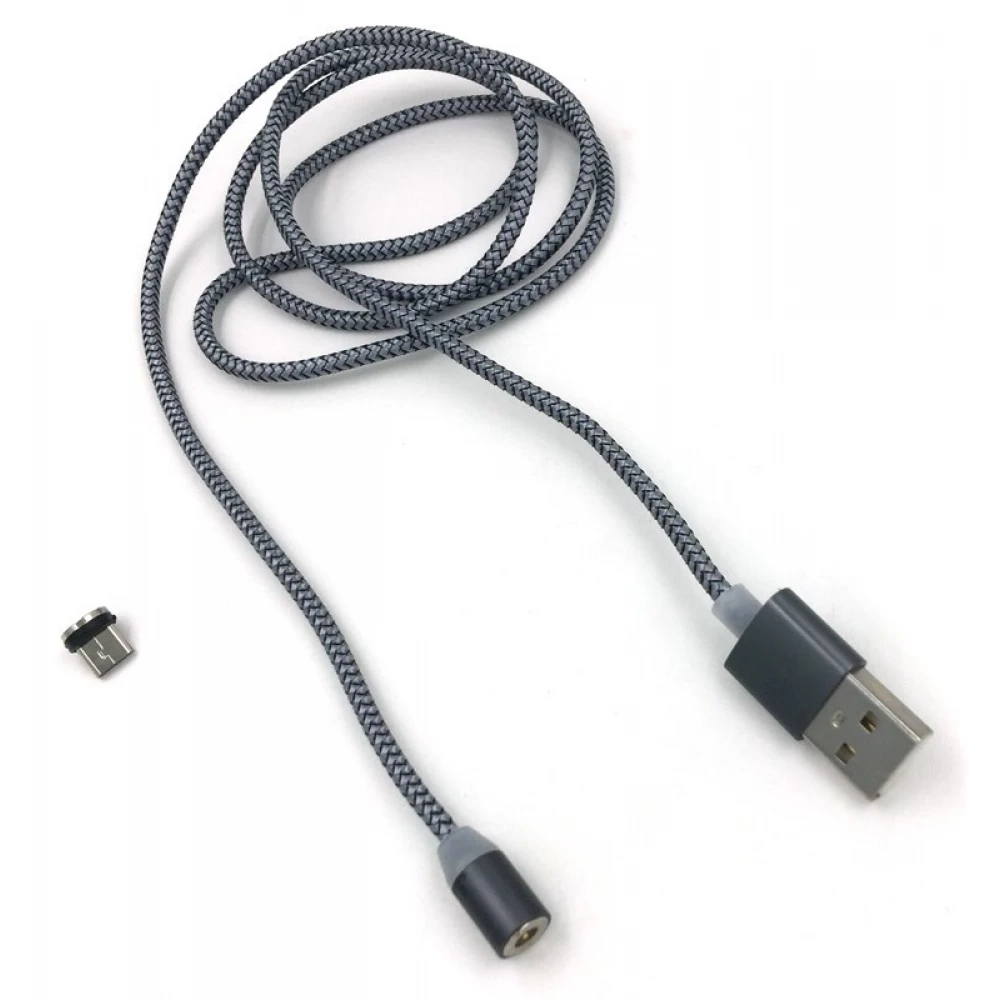 CELLECT USB 2.0 Type C Töltő/adatkábel Ezüst 1m MDCU-MAGNET-TYPE-C