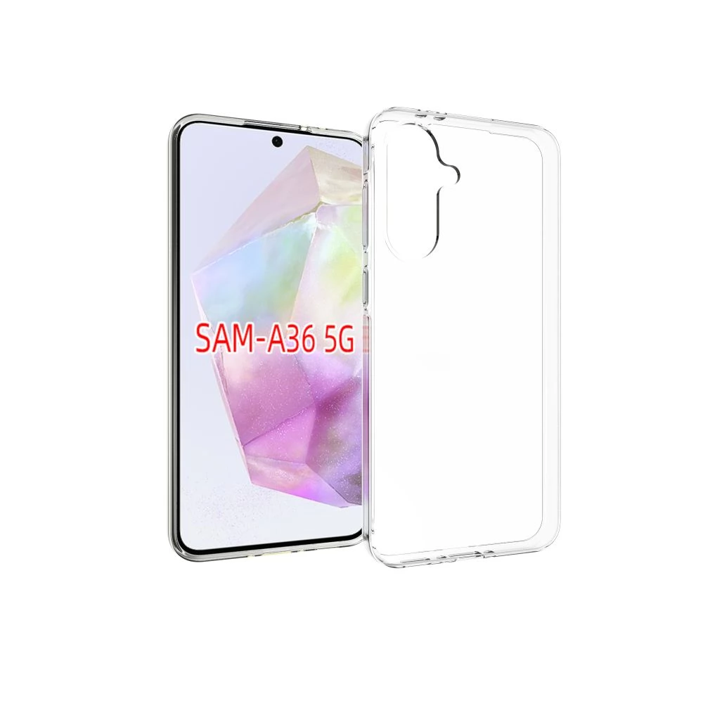 CELLECT Vékony szilikon hátlap Samsung Galaxy A36 átlátszó