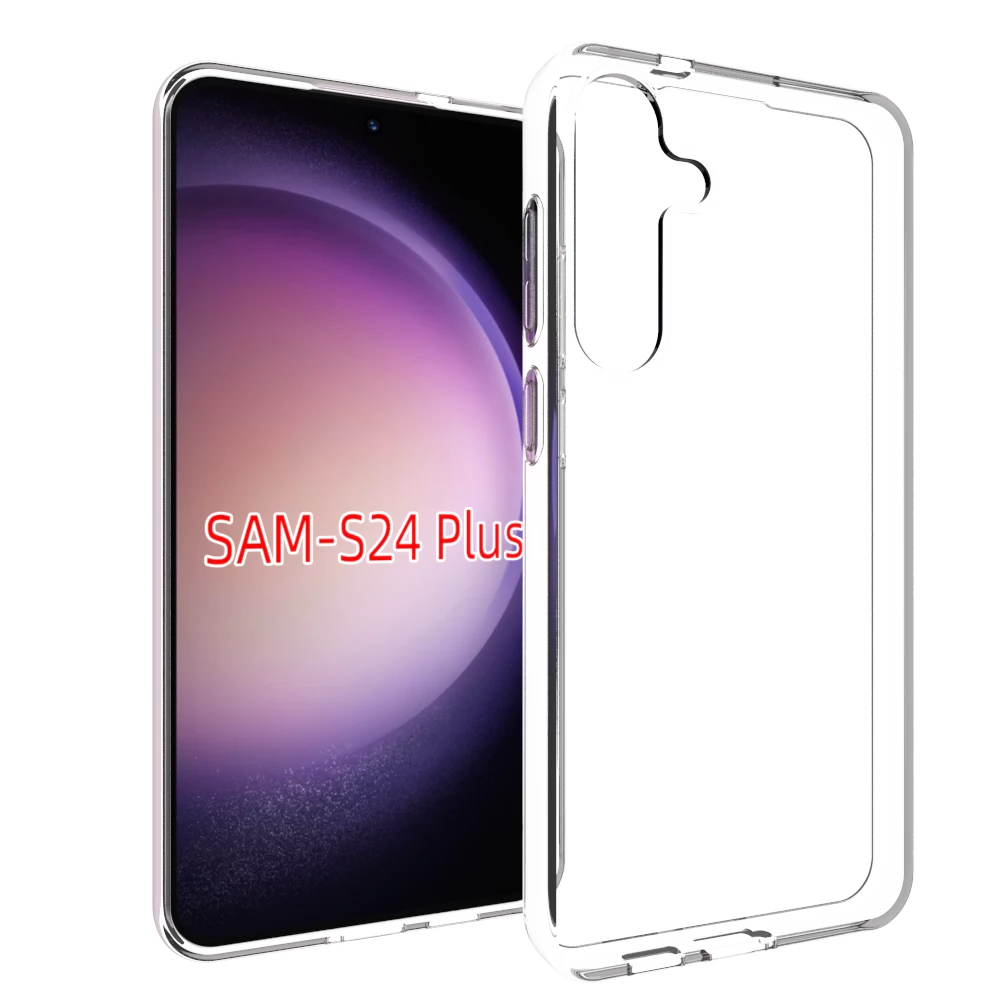 CELLECT Vékony szilikon hátlap Samsung Galaxy S24 Plus átlátszó