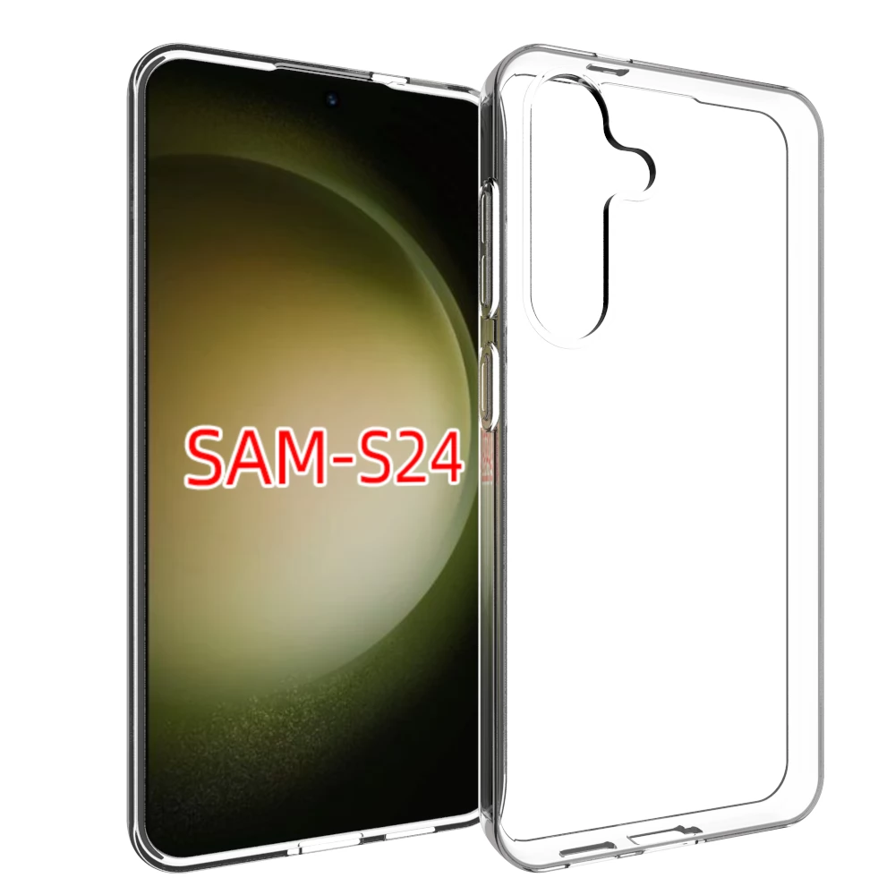 CELLECT Vékony szilikon hátlap Samsung Galaxy S24 átlátszó