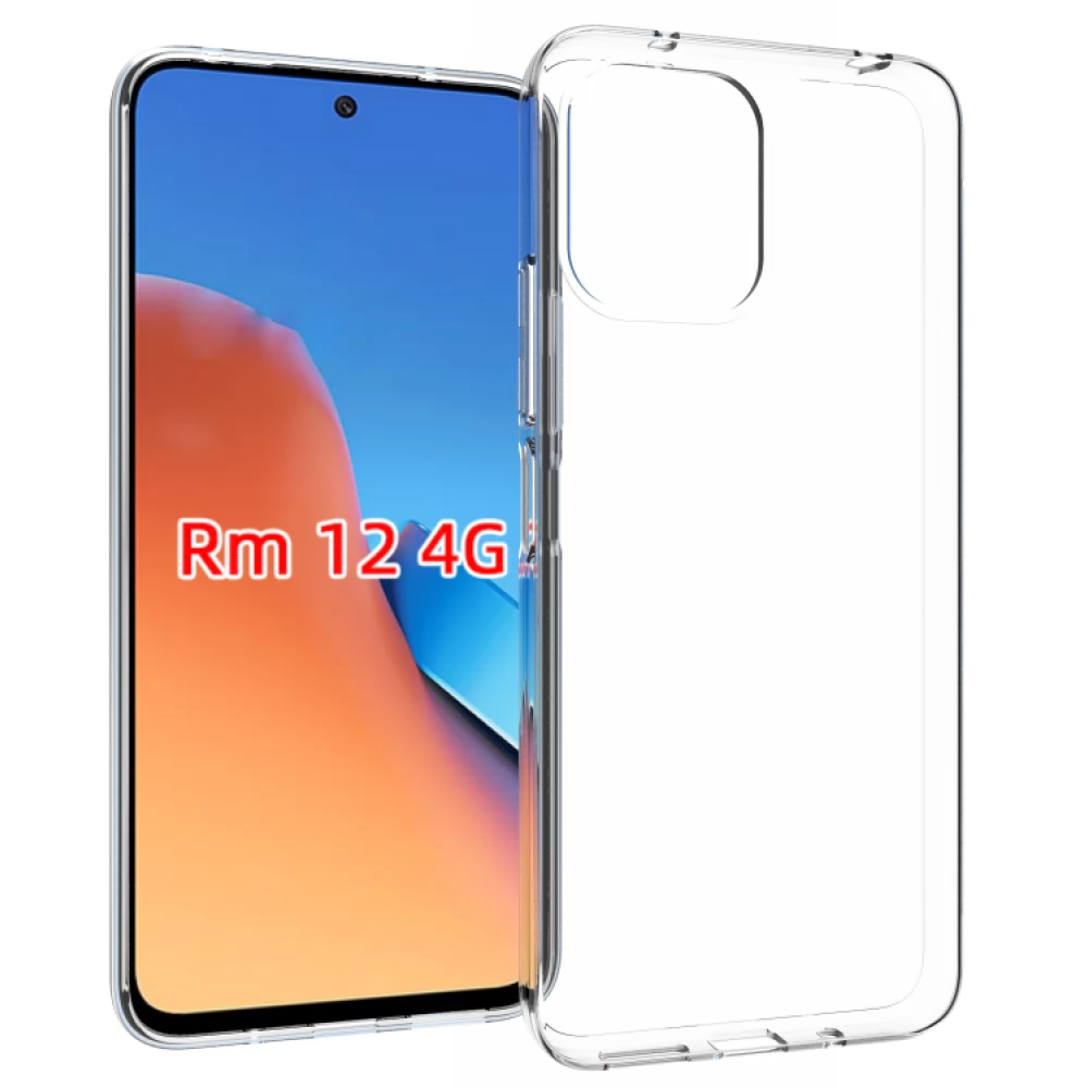 CELLECT Vékony szilikon hátlap Xiaomi Redmi 12 4G/5G átlátszó
