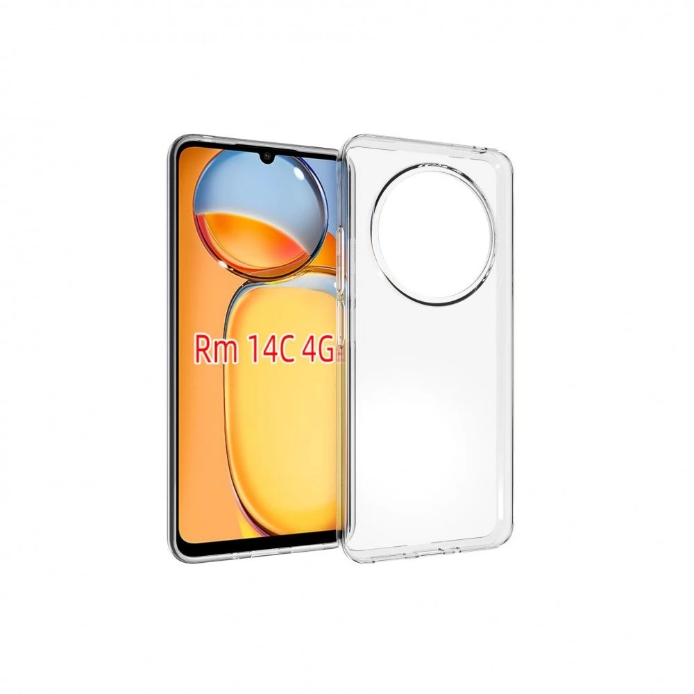 CELLECT Vékony szilikon hátlap Xiaomi Redmi 14C átlátszó