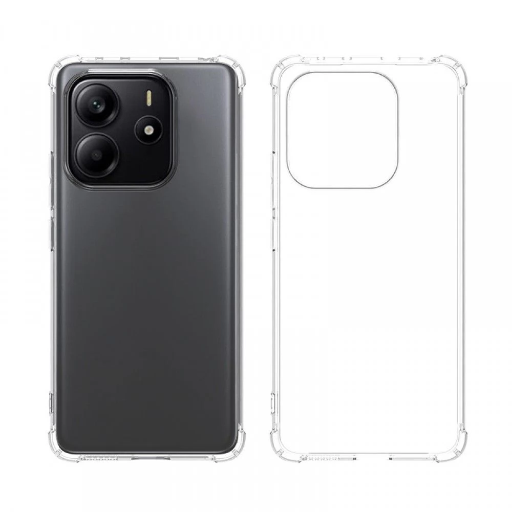 CELLECT Vékony szilikon hátlap Xiaomi Redmi Note 14 5G átlátszó