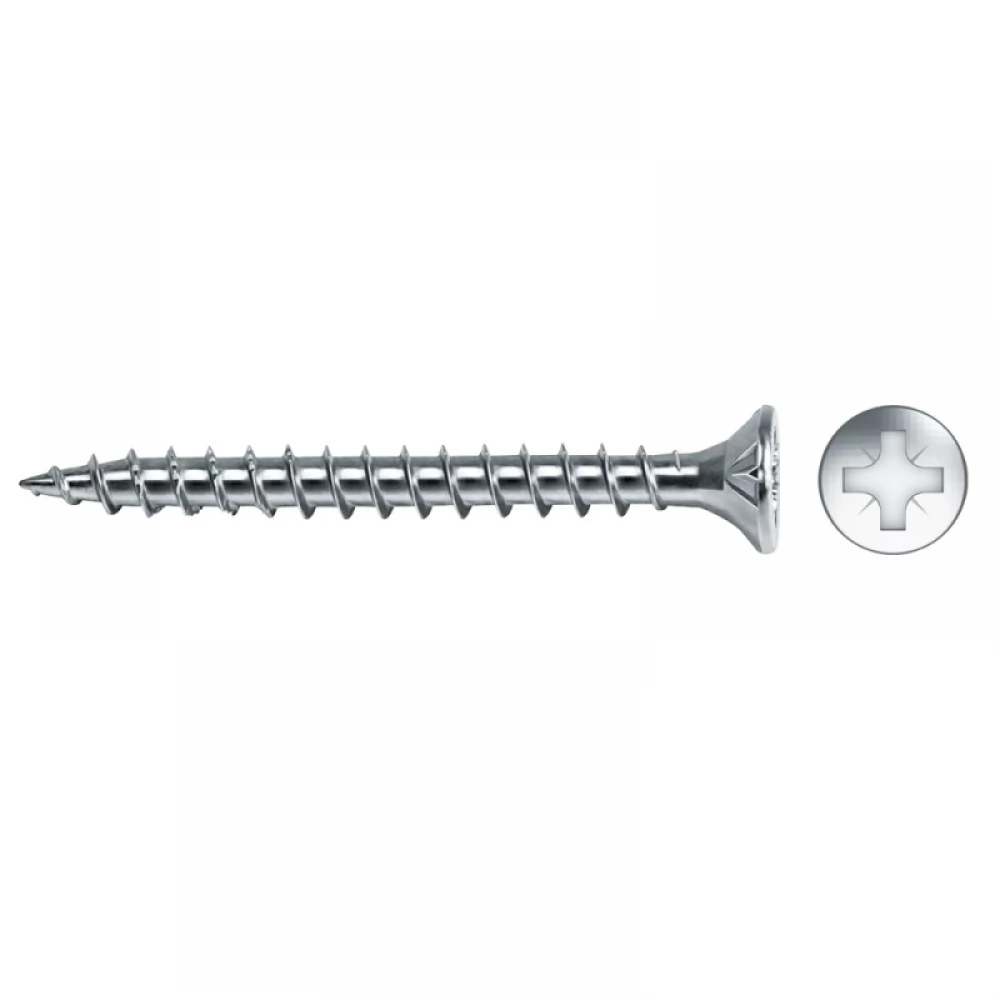CELO VELOX faforgácslap csavar 4.0x20 mm végig menetes PZ fehér cink 200db / doboz