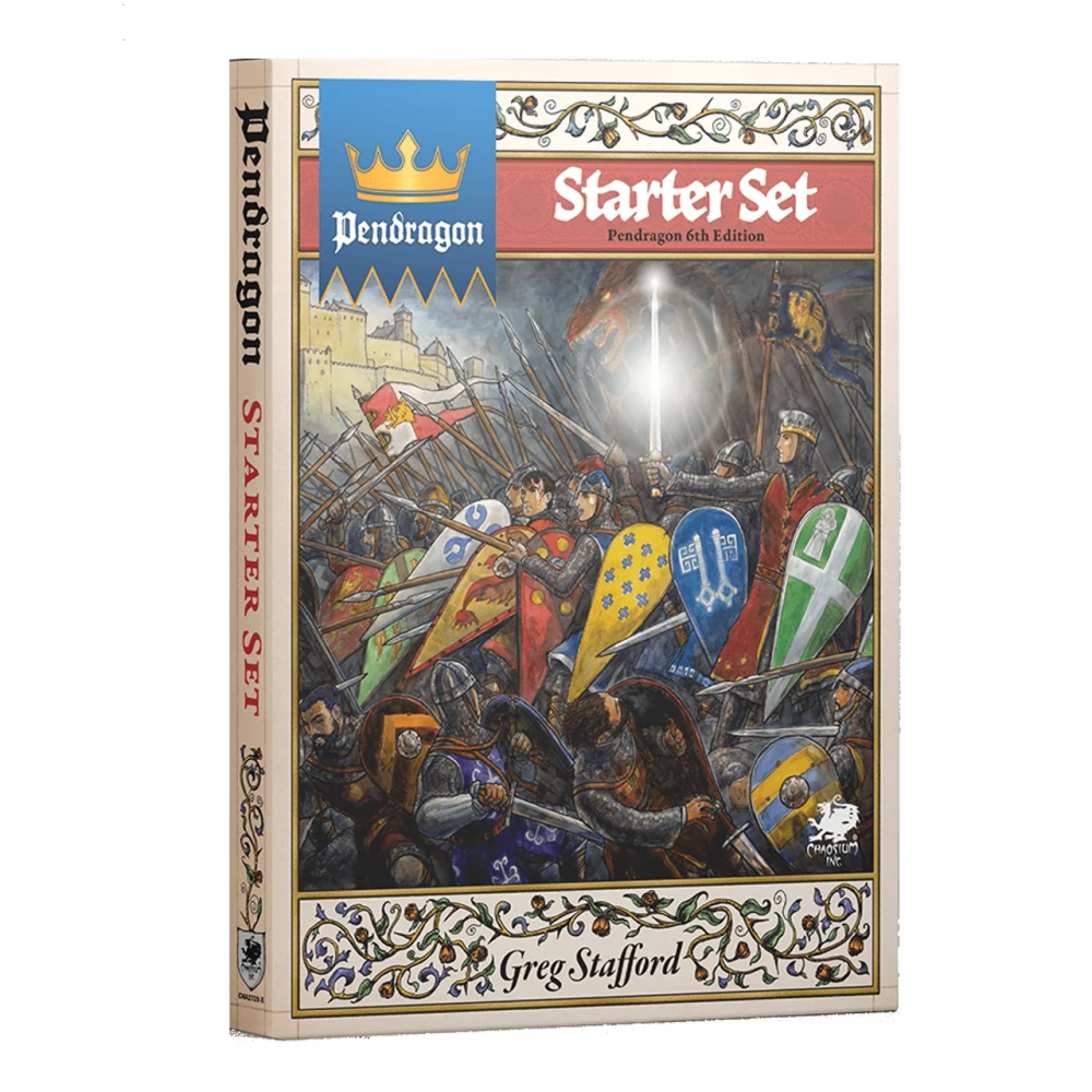CHAOSIUM Pendragon Starter Set kalandjáték kezdő készlet