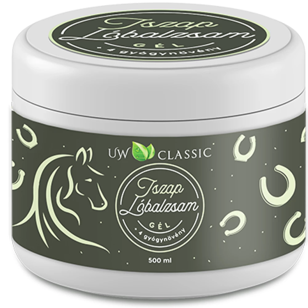 Charlotte Uw classic lóbalzsam iszap kivonattal + 4 gyógynövény 500 ml