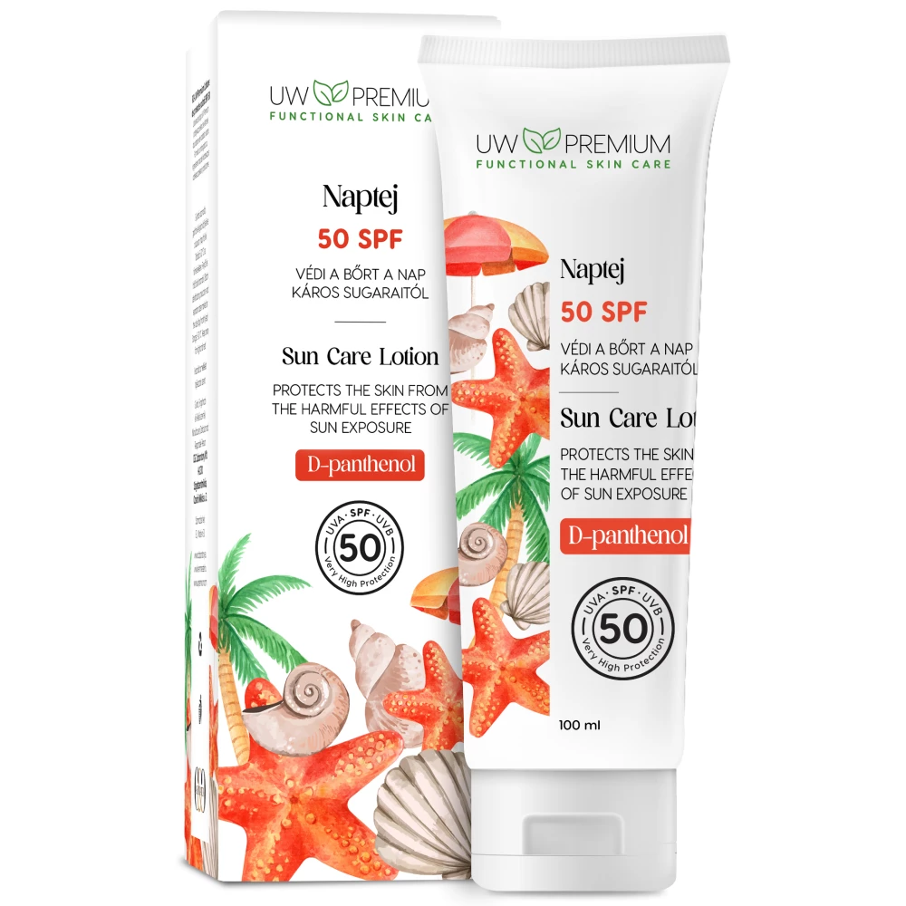 CHARLOTTE Uw premium napozó krém spf50 100 ml
