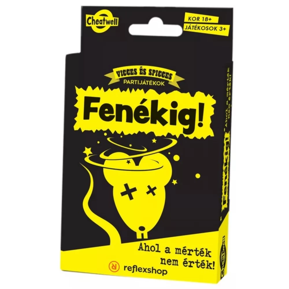 CHEATWELL GAMES Fenékig! - Ahol a mérték nem érték! party társasjáték