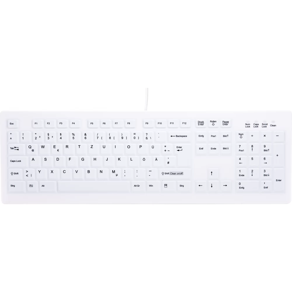 CHERRY AK-C8100F Active Key Német fehér