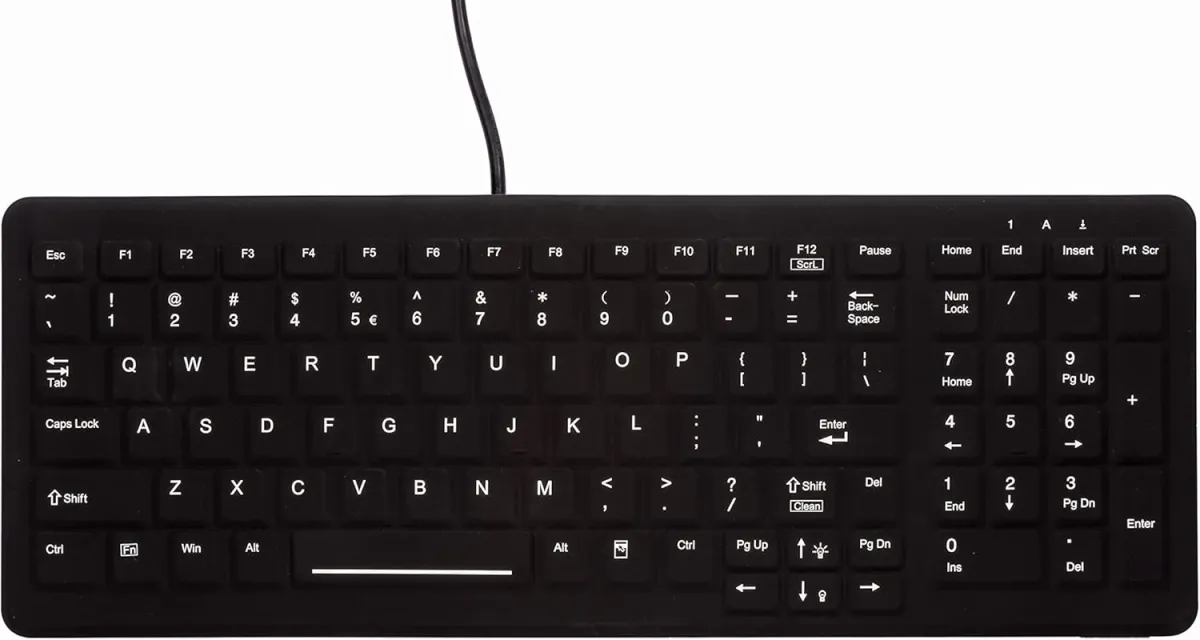 CHERRY AK-CB7000F Active Key US Angol fekete