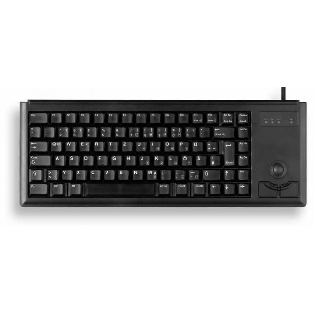 CHERRY Compact-Keyboard G84-4400 Olasz fekete