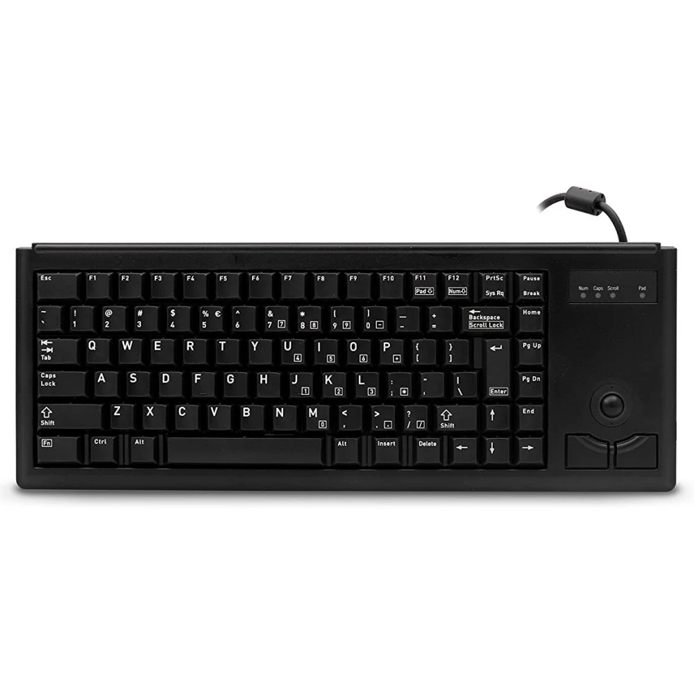 CHERRY Compact-Keyboard G84-4420 US Angol fekete