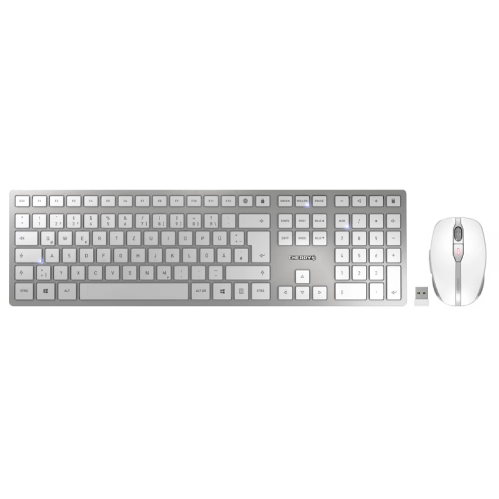 CHERRY DW 9100 Slim Cseh szett ezüst