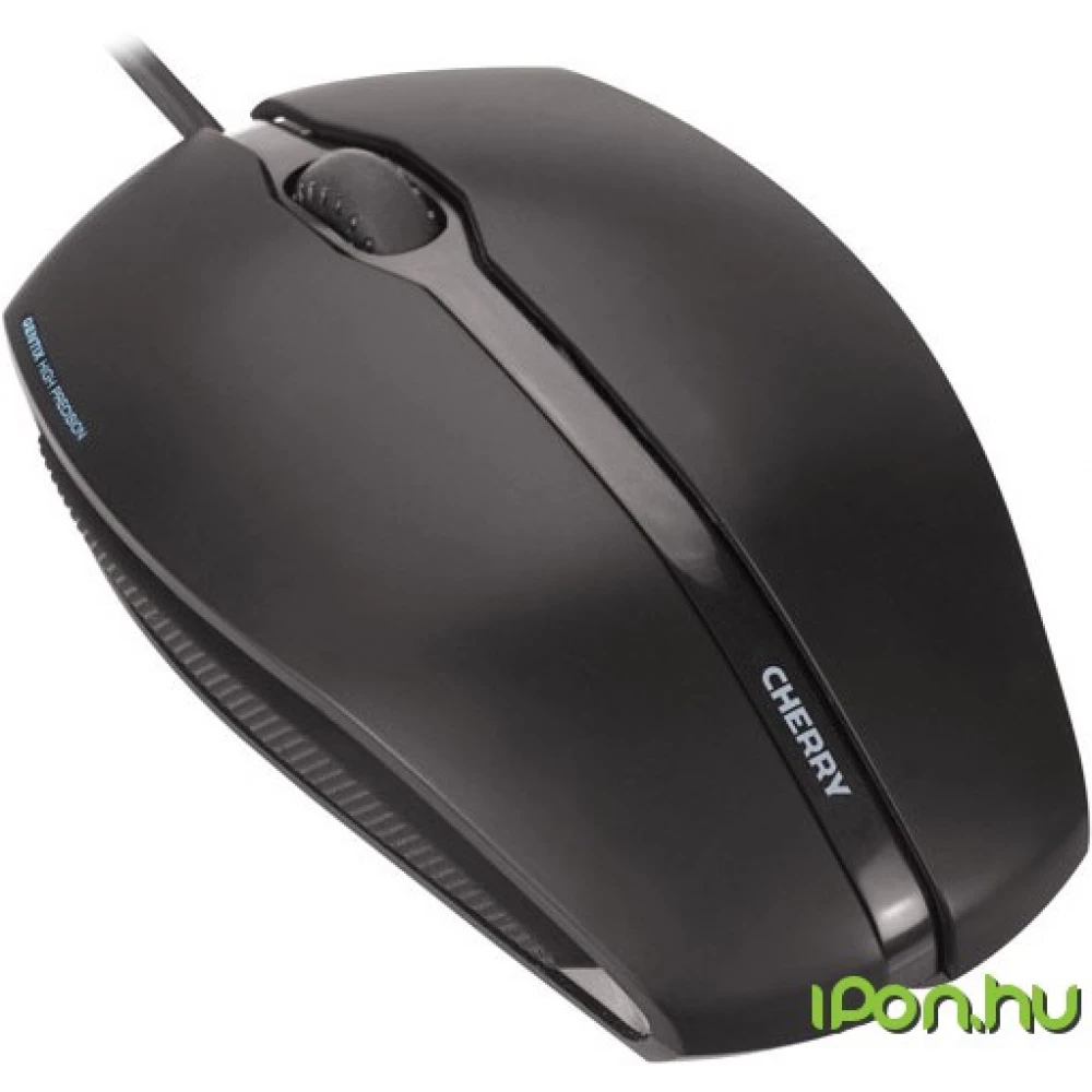 CHERRY GENTIX Corded Optical Illuminated Mouse fekete