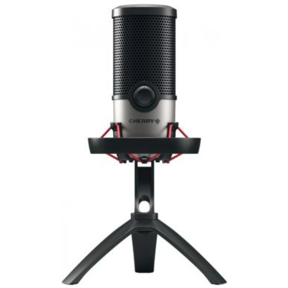 CHERRY JA-0710 UM 6.0 ADVANCED USB mikrofon fekete-ezüst