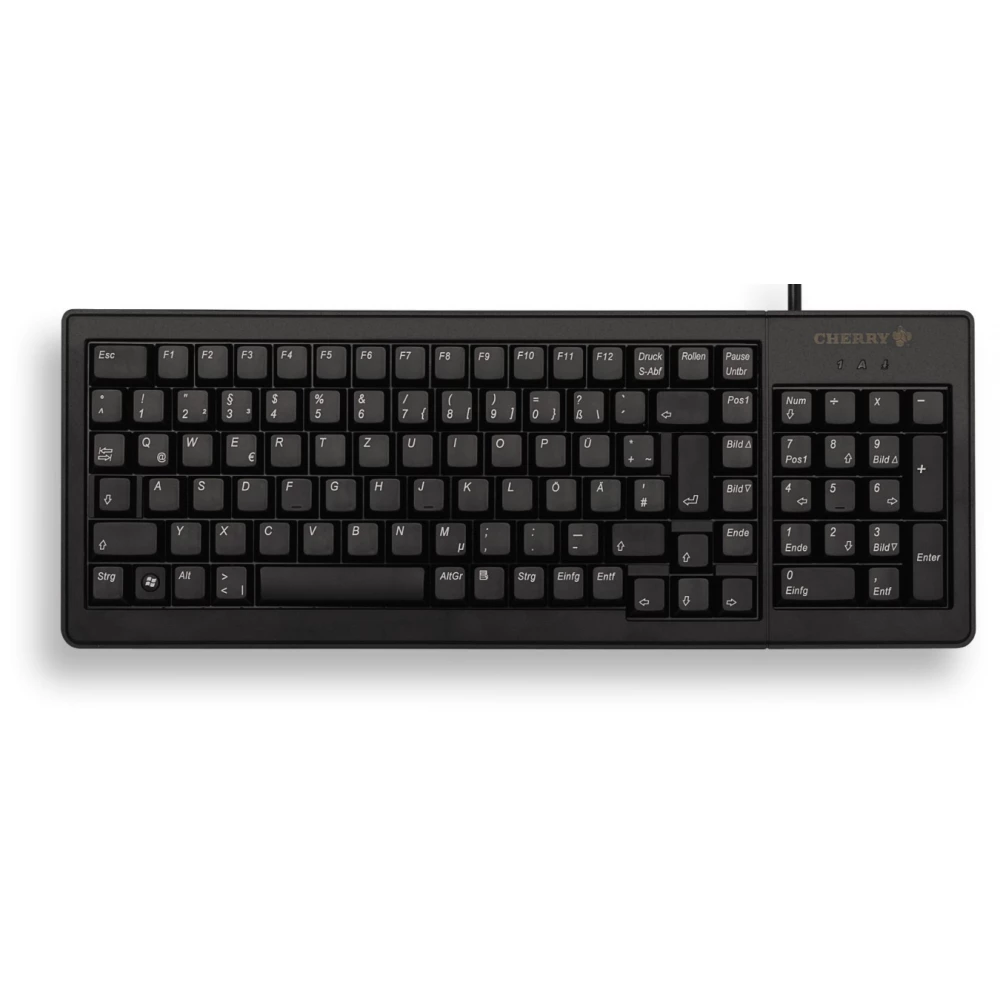 CHERRY XS Complete Keyboard Francia fekete