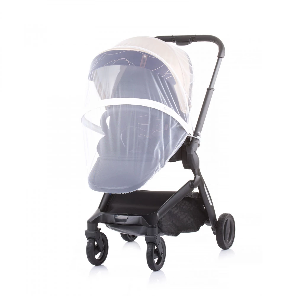CHIPOLINO Lux szúnyogháló babakocsira - white