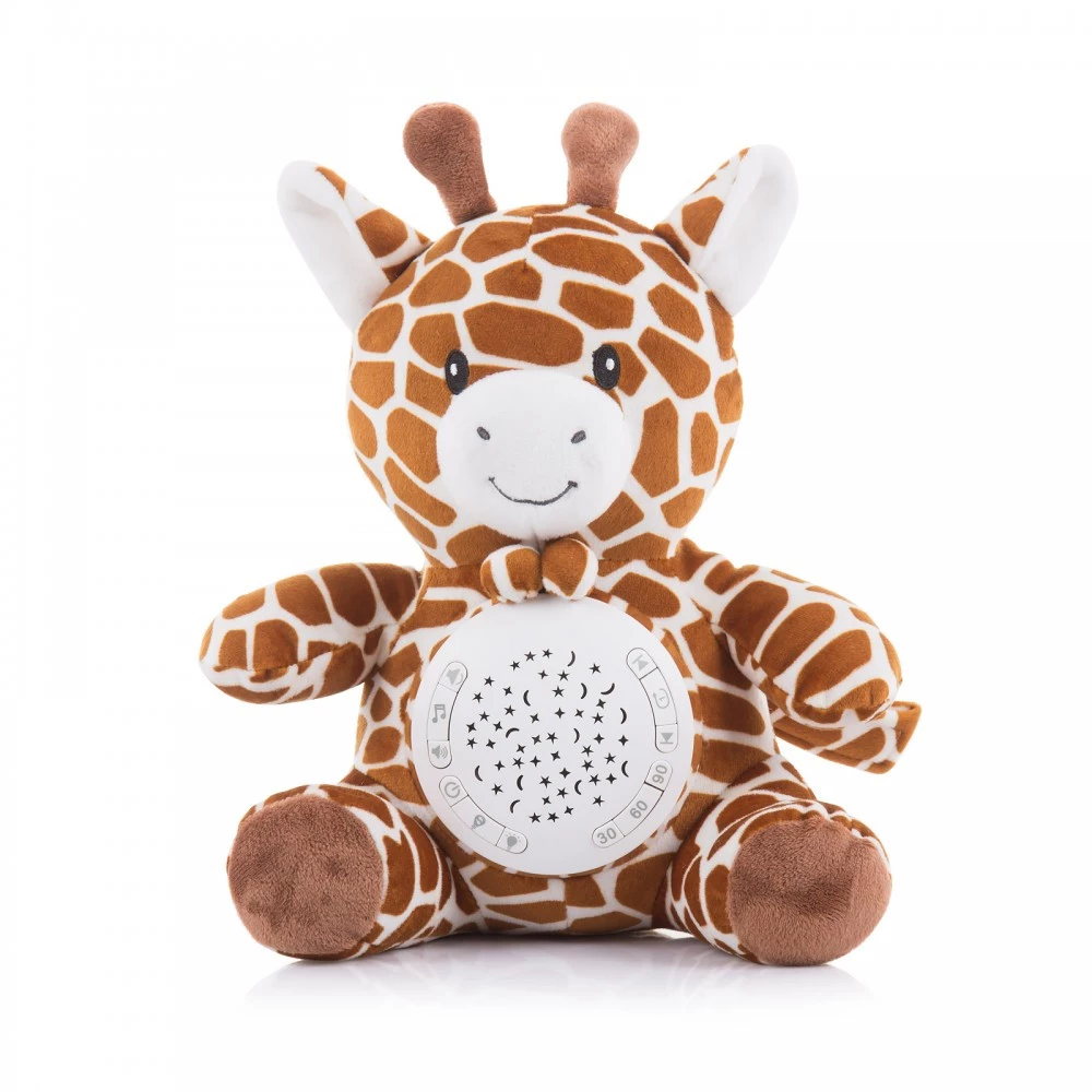 CHIPOLINO projektoros zenélő plüss játék - Giraffe