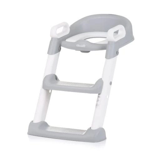 CHIPOLINO Skippy lépcsős WC szűkítő - szürke