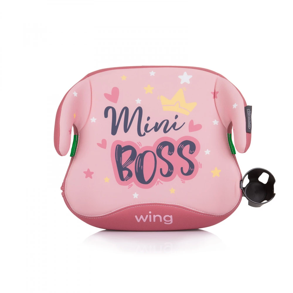CHIPOLINO Wing autósülés Cm 125-150cm - Pink Mini Boss