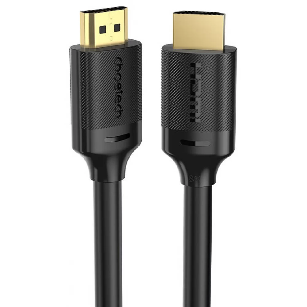 CHOETECH HDMI 2.1 Összekötő Fekete 2m XHH-TP20