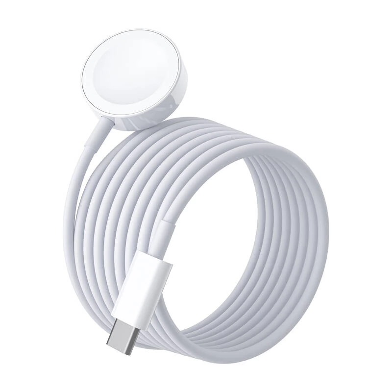 CHOETECH T400 töltő Apple Watch USB-C fehér