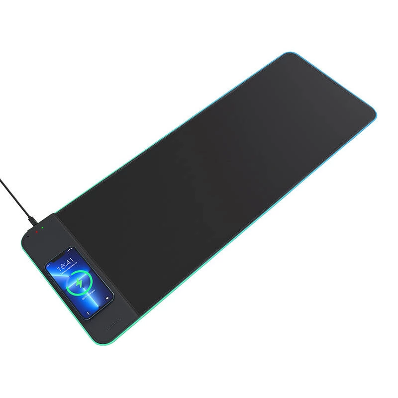 CHOETECH T543-F-ACBK 15W vezeték nélküli töltő egérpad fekete
