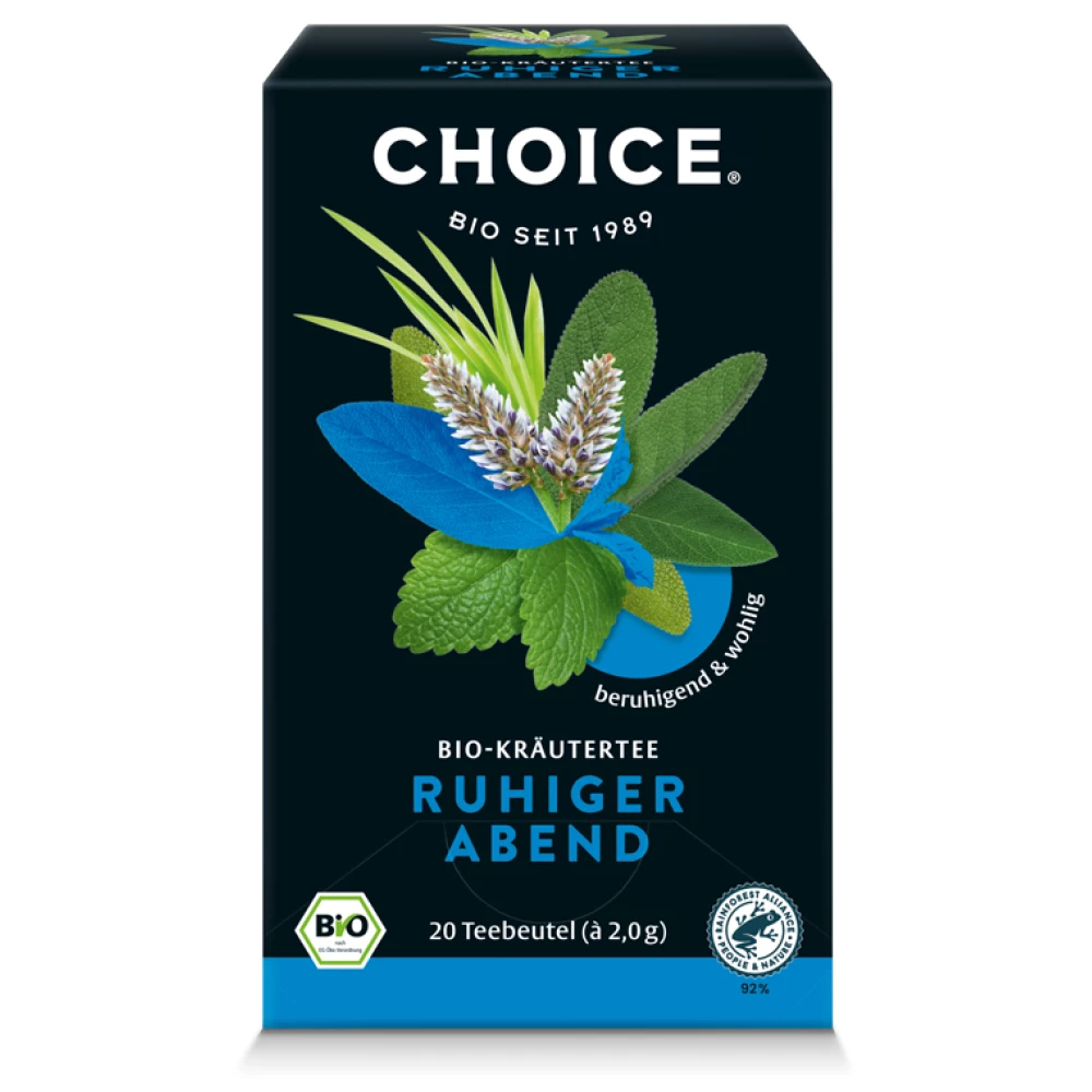 CHOICE Choice bio gyógynövény tea nyugodt este 40 g