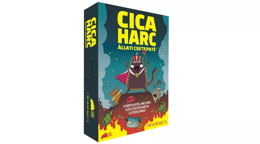 Cicaharc - Állati csetepaté társasjáték